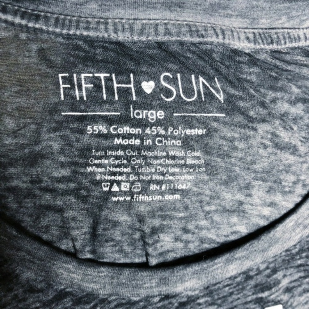 Fifth Sun Targets Tank Top Cotton Blend (Q28) - Picture 4 of 5